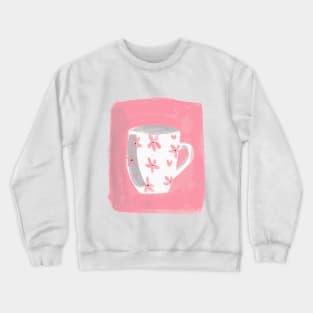 Little Pink Mug Crewneck Sweatshirt